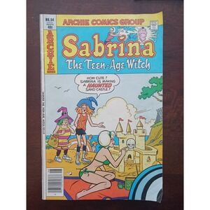 SABRINA THE TEENAGE WITCH (ARCHIE)  #54 Comic Book Newsstand 1979 Bikini Cover